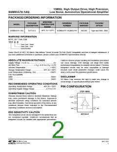 浏览型号SGM8557H-1AQ的Datasheet PDF文件第2页