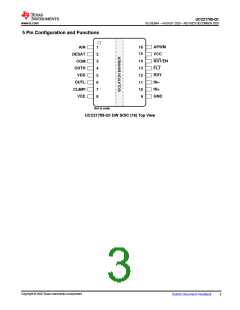 浏览型号UCC21759QDWRQ1的Datasheet PDF文件第3页