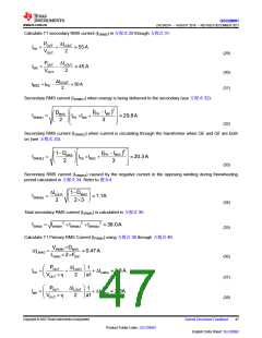 浏览型号UCC28951PWR的Datasheet PDF文件第47页