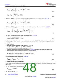 浏览型号UCC28951PWR的Datasheet PDF文件第48页