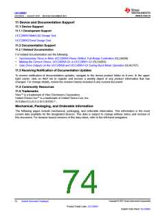 浏览型号UCC28951PWR的Datasheet PDF文件第74页