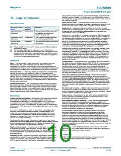 浏览型号XC7SH86GW的Datasheet PDF文件第10页