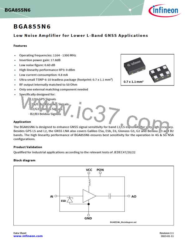 BGA855N6图片预览