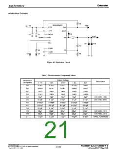 浏览型号BD9A300MUV的Datasheet PDF文件第21页