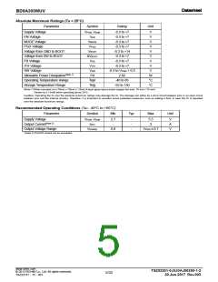 浏览型号BD9A300MUV的Datasheet PDF文件第5页