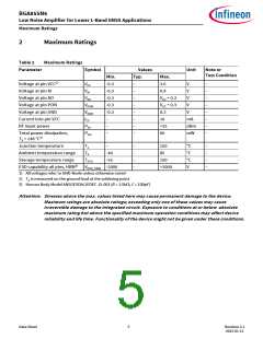 浏览型号BGA855N6的Datasheet PDF文件第5页