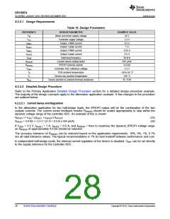 浏览型号DRV8874PWPR的Datasheet PDF文件第28页