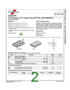 浏览型号FDZ191P的Datasheet PDF文件第2页