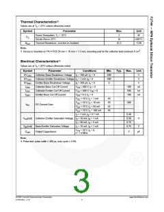 浏览型号FJT44TF的Datasheet PDF文件第3页