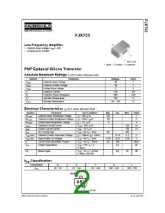 浏览型号FJX733YTF的Datasheet PDF文件第2页