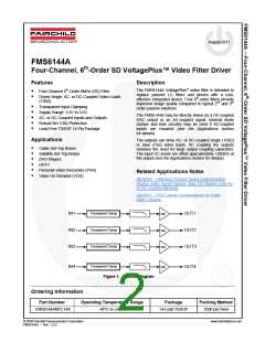 浏览型号FMS6144AMTC14X的Datasheet PDF文件第2页
