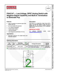 浏览型号FSA2147K8X的Datasheet PDF文件第2页