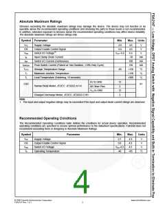 浏览型号FSA2147K8X的Datasheet PDF文件第4页