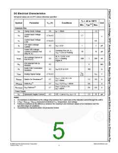 浏览型号FSA2147K8X的Datasheet PDF文件第5页