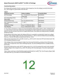 浏览型号ICE2QR1080G的Datasheet PDF文件第12页