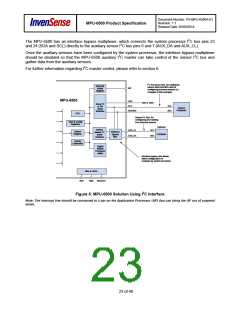 浏览型号MPU-6500的Datasheet PDF文件第23页