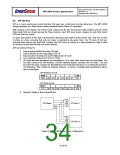 浏览型号MPU-6500的Datasheet PDF文件第34页