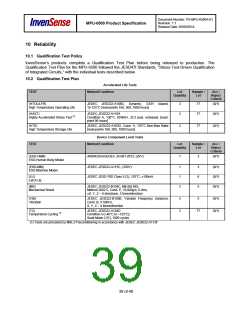 浏览型号MPU-6500的Datasheet PDF文件第39页