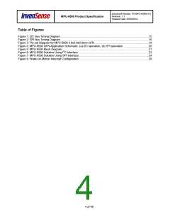 浏览型号MPU-6500的Datasheet PDF文件第4页
