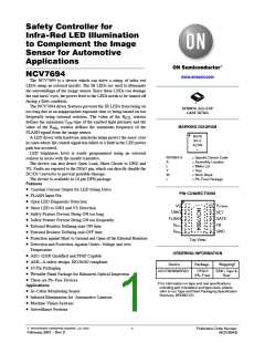 浏览型号NCV7694MW0R2G的Datasheet PDF文件第1页