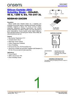 浏览型号NDSH40120CDN的Datasheet PDF文件第1页