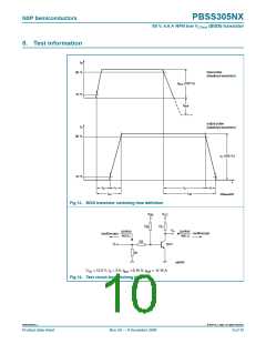 浏览型号PBSS305NX的Datasheet PDF文件第10页