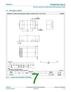 浏览型号PESD5V0U1BLD的Datasheet PDF文件第7页