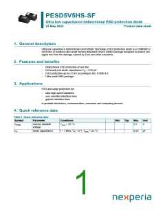 浏览型号PESD5V5HS-SF的Datasheet PDF文件第1页