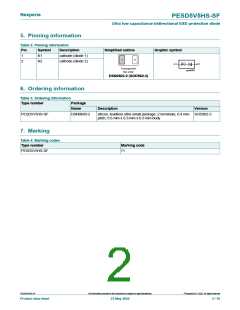 浏览型号PESD5V5HS-SF的Datasheet PDF文件第2页
