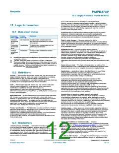 浏览型号PMPB47XP的Datasheet PDF文件第12页