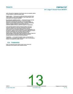 浏览型号PMPB47XP的Datasheet PDF文件第13页