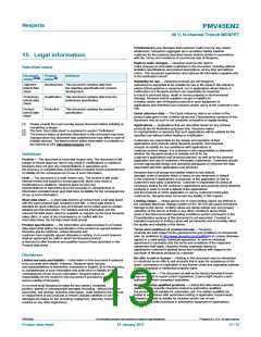 浏览型号PMV45EN2的Datasheet PDF文件第13页