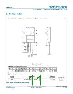 浏览型号PSMN3R5-80PS的Datasheet PDF文件第11页
