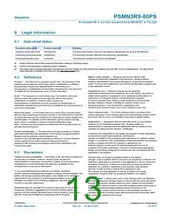 浏览型号PSMN3R5-80PS的Datasheet PDF文件第13页