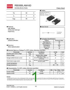 浏览型号RB088LAM-60的Datasheet PDF文件第1页