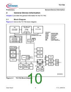 浏览型号SAK-TC1762-128F80HL AC的Datasheet PDF文件第10页