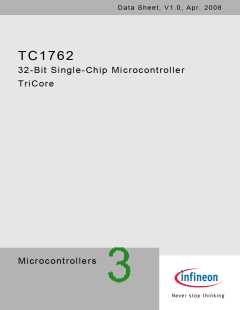 浏览型号SAK-TC1762-128F80HL AC的Datasheet PDF文件第3页