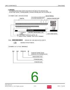 浏览型号SML-D14DW(C)的Datasheet PDF文件第6页