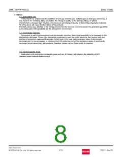 浏览型号SML-D14VW(C)的Datasheet PDF文件第8页
