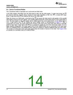浏览型号SN65HVS883的Datasheet PDF文件第14页
