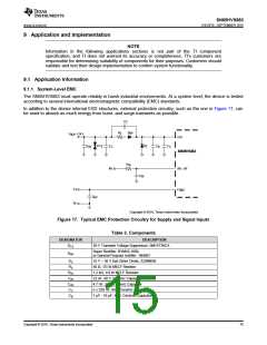 浏览型号SN65HVS883的Datasheet PDF文件第15页