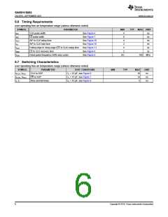 浏览型号SN65HVS883的Datasheet PDF文件第6页
