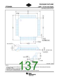 浏览型号TMS320F28026FPTT的Datasheet PDF文件第137页