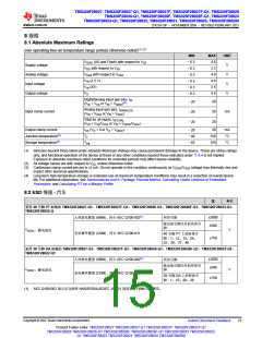 浏览型号TMS320F28026FPTT的Datasheet PDF文件第15页