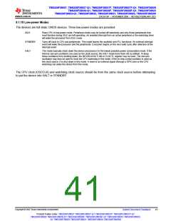 浏览型号TMS320F28026FPTT的Datasheet PDF文件第41页