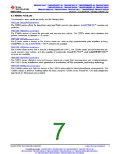 浏览型号TMS320F28026FPTT的Datasheet PDF文件第7页