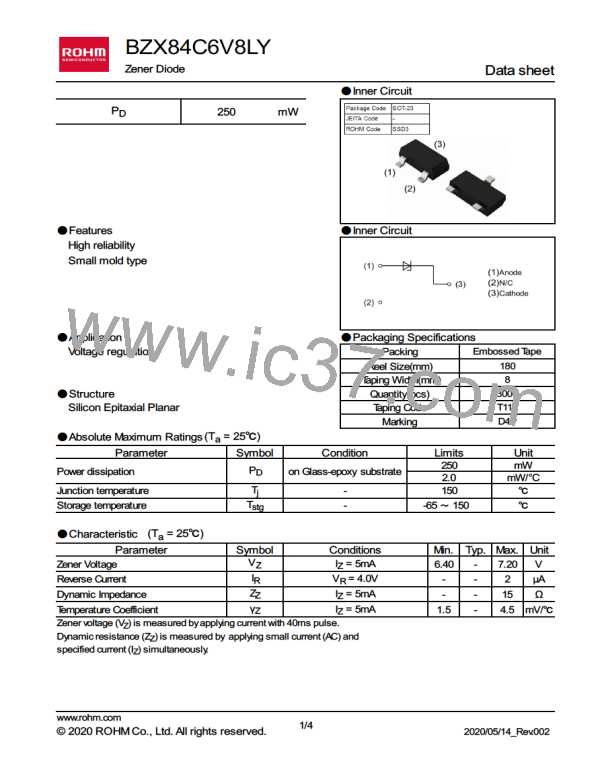 BZX84C6V8LY图片预览