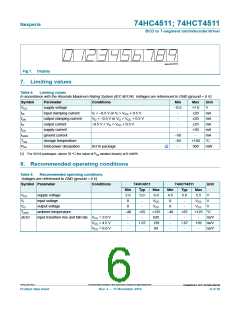 浏览型号74HCT4511D的Datasheet PDF文件第6页