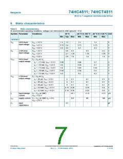 浏览型号74HCT4511D的Datasheet PDF文件第7页