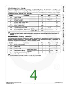 浏览型号FSUSB20MUX的Datasheet PDF文件第4页